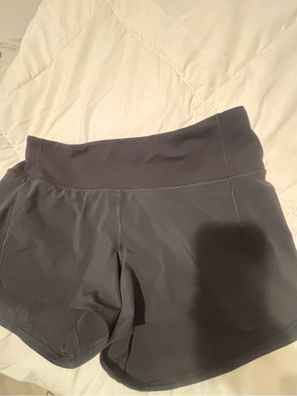 LULULEMON DARK GREY Speedy shorts